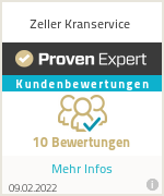 Erfahrungen & Bewertungen zu Zeller Kranservice