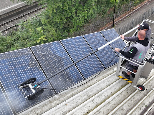 pv anlagen reinigung von flechten